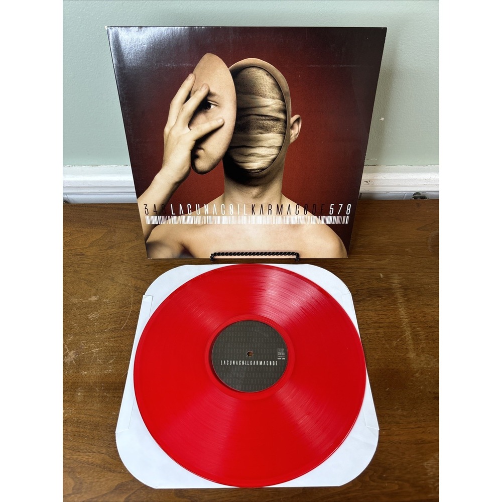 Lacuna Coil Karmacode (Vinyl) 12" Album Rare Red Disc 180g EX Condition